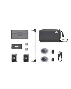 DJI Mic 2 (2 TX + 1 RX + Laddningsetui) - Dronestore.se