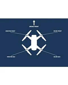 Arm till DJI Air 2s (Höger Fram) - Dronestore.se