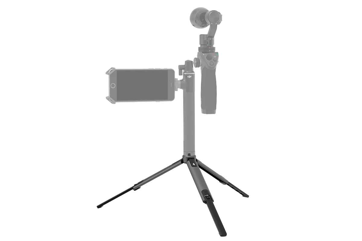 Forlængerarm i forbindelse med DJI Osmo og stativ